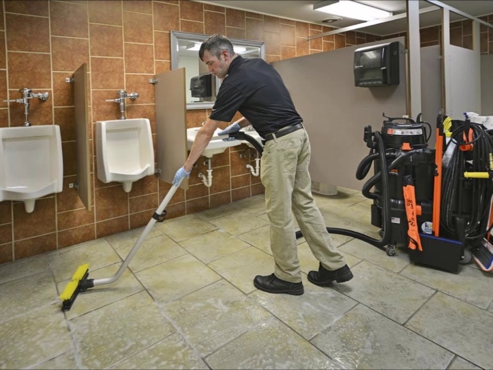 Restroom Cleaning about