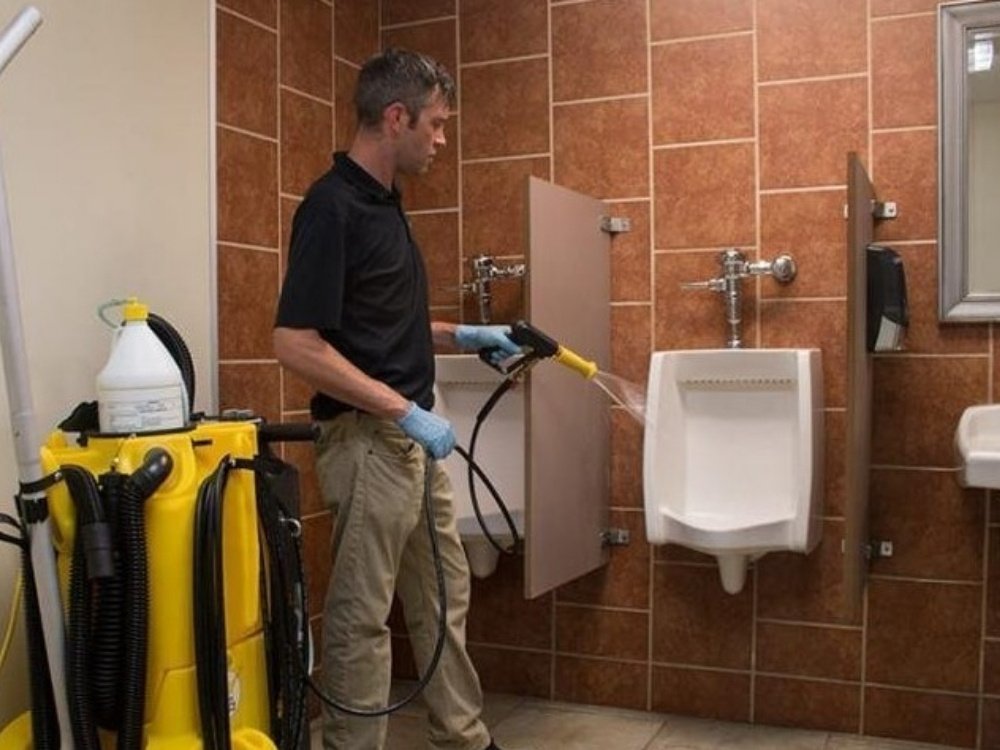 Restroom Cleaning about
