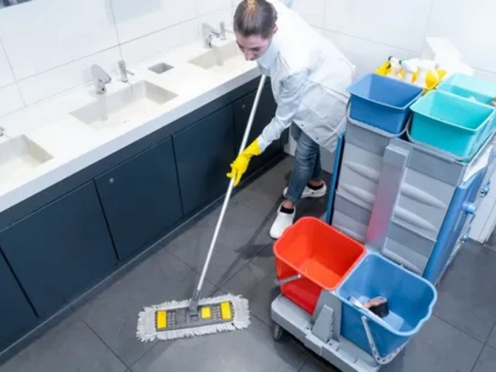 Restroom Cleaning about