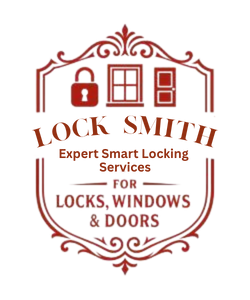 Locksmith,windows and door logo