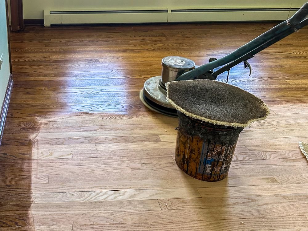 Hardwood Floor Restoration service