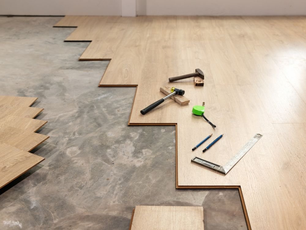 Install l vinyl flooring